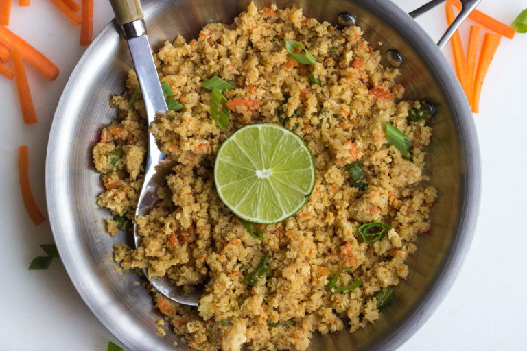 Cauliflower Fried Rice {Paleo, Keto, Whole30}